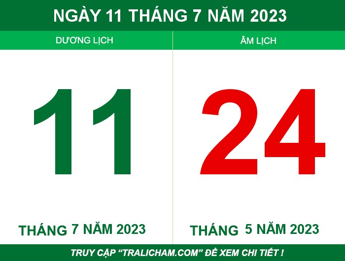 Ngày 11 tháng 7 năm 2023