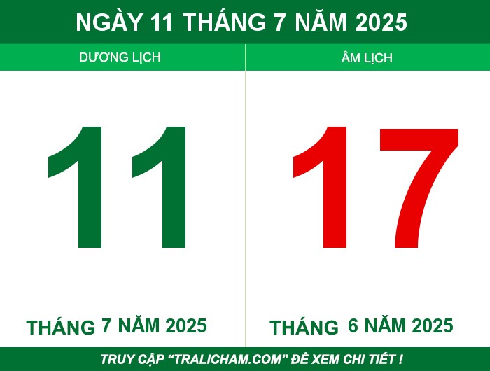 Ngày 11 tháng 7 năm 2025