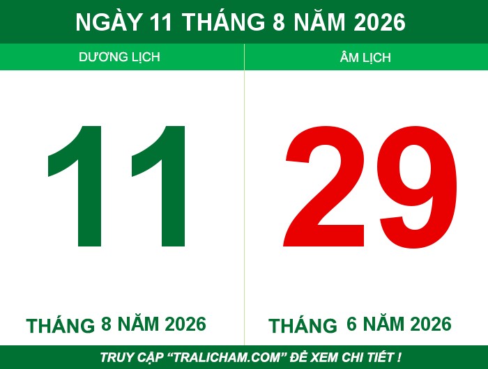 Ngày 11 tháng 8 năm 2026