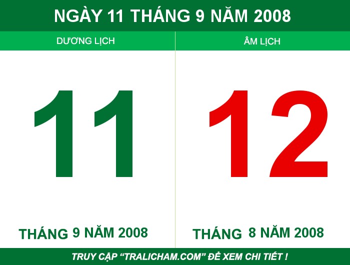 Ngày 11 tháng 9 năm 2008