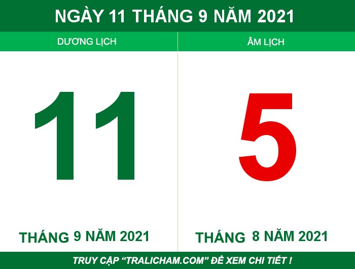 Ngày 11 tháng 9 năm 2021