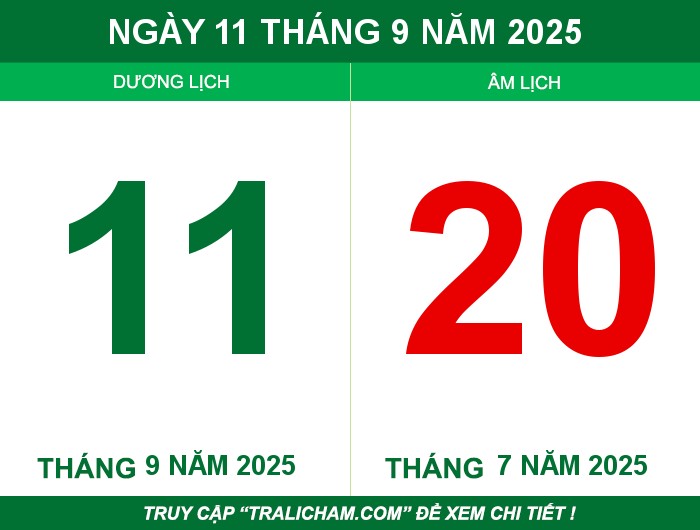 Ngày 11 tháng 9 năm 2025