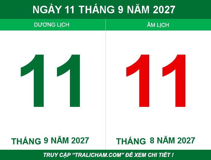 Ngày 11 tháng 9 năm 2027