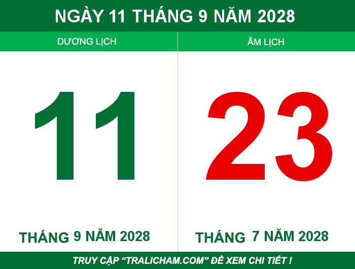 Ngày 11 tháng 9 năm 2028