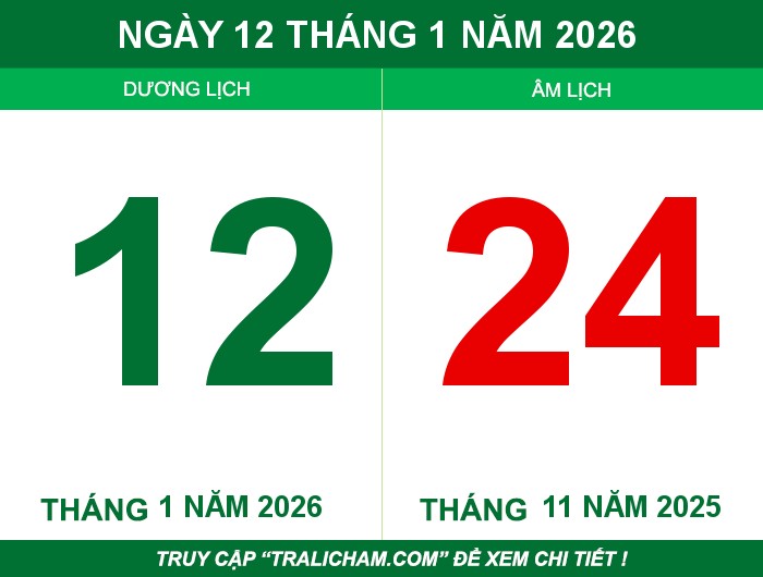 Ngày 12 tháng 1 năm 2026