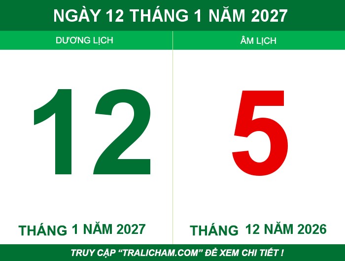 Ngày 12 tháng 1 năm 2027