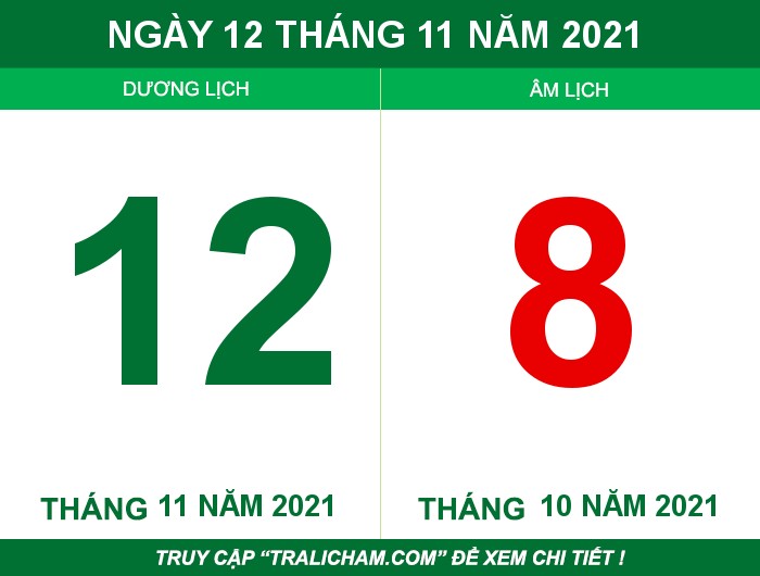 Ngày 12 tháng 11 năm 2021