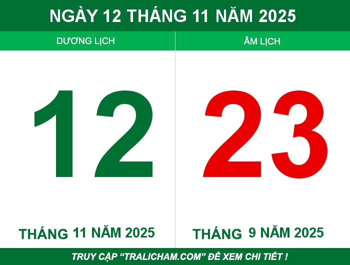 Ngày 12 tháng 11 năm 2025