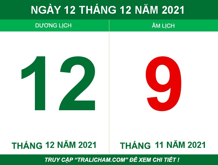 Ngày 12 tháng 12 năm 2021