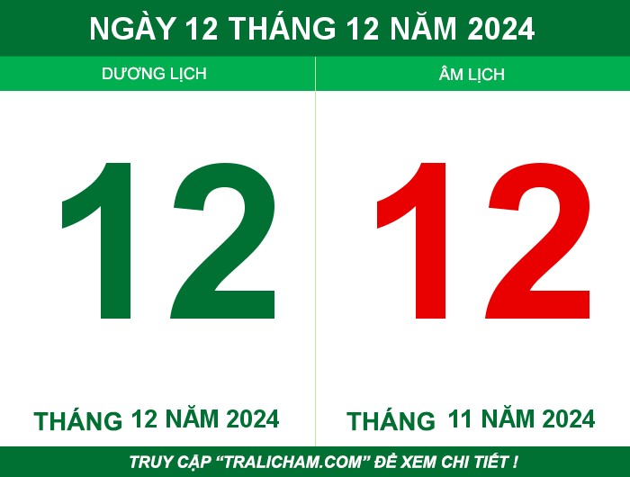 Ngày 12 tháng 12 năm 2024