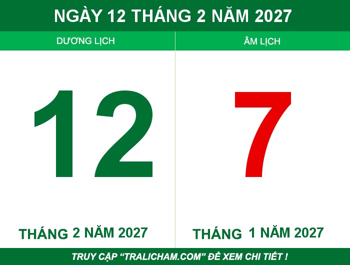 Ngày 12 tháng 2 năm 2027