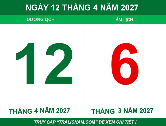 Ngày 12 tháng 4 năm 2027