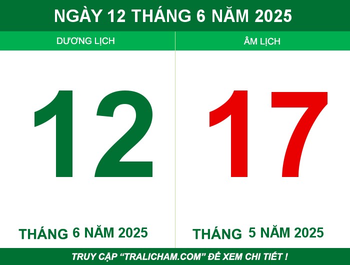 Ngày 12 tháng 6 năm 2025