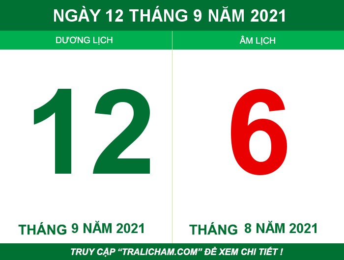 Ngày 12 tháng 9 năm 2021