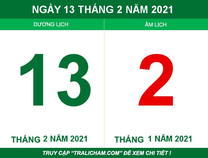 Ngày 13 tháng 2 năm 2021