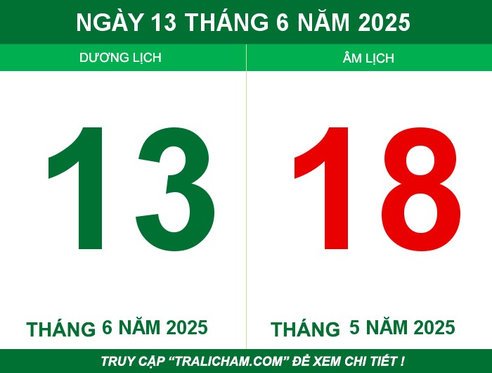 Ngày 13 tháng 6 năm 2025