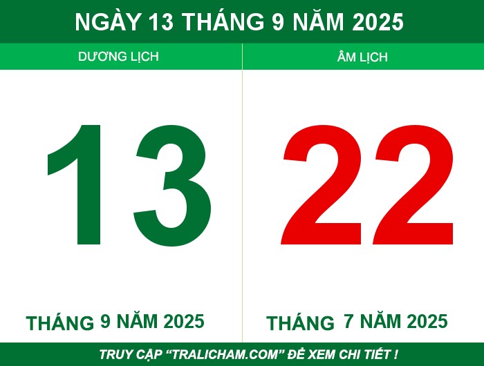 Ngày 13 tháng 9 năm 2025