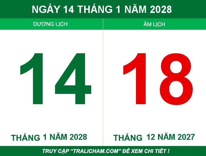 Ngày 14 tháng 1 năm 2028