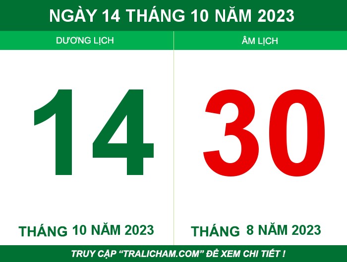 Ngày 14 tháng 10 năm 2023