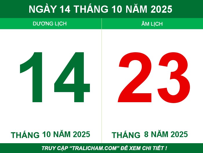 Ngày 14 tháng 10 năm 2025