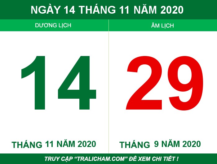 Ngày 14 tháng 11 năm 2020
