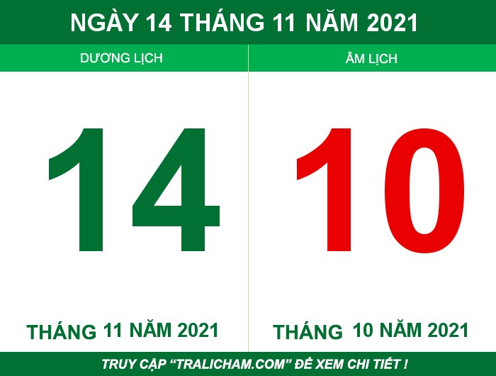 Ngày 14 tháng 11 năm 2021