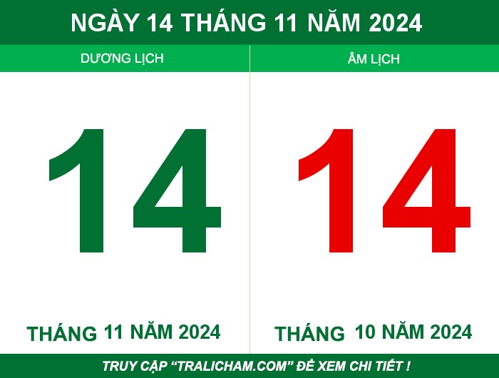 Ngày 14 tháng 11 năm 2024