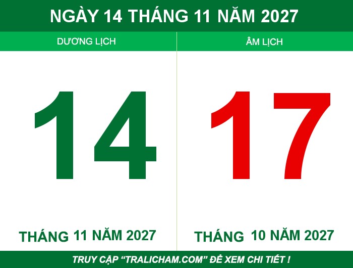 Ngày 14 tháng 11 năm 2027