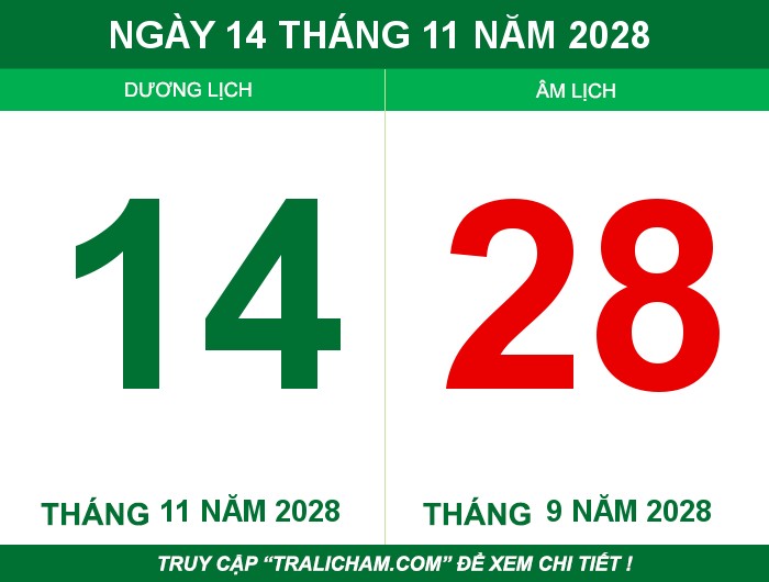 Ngày 14 tháng 11 năm 2028