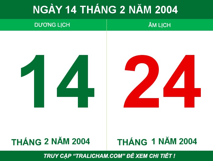 Ngày 14 tháng 2 năm 2004