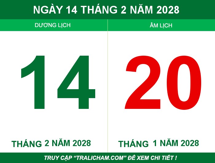 Ngày 14 tháng 2 năm 2028