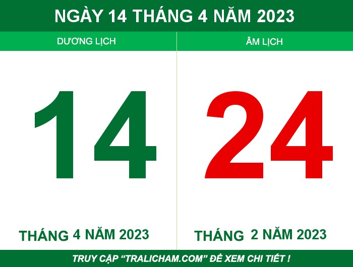 Ngày 14 tháng 4 năm 2023