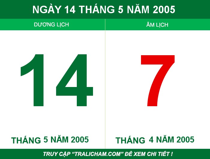 Ngày 14 tháng 5 năm 2005