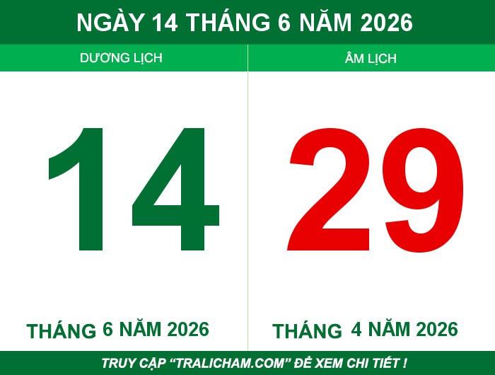 Ngày 14 tháng 6 năm 2026