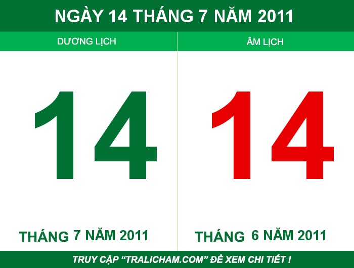 Ngày 14 tháng 7 năm 2011