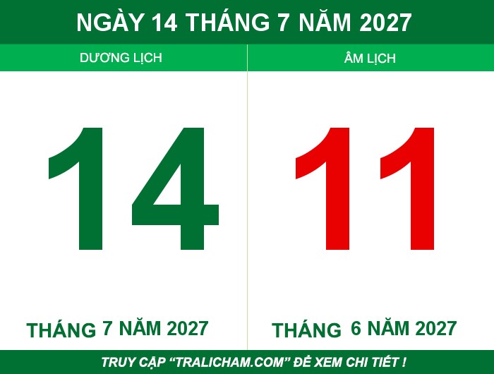 Ngày 14 tháng 7 năm 2027