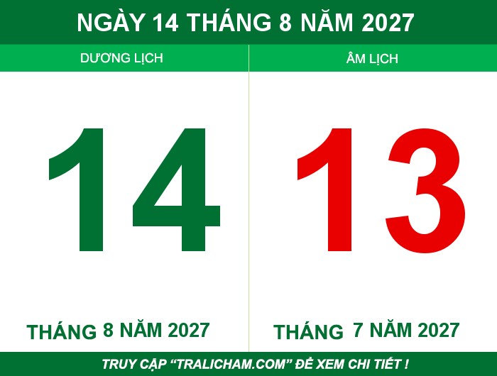 Ngày 14 tháng 8 năm 2027