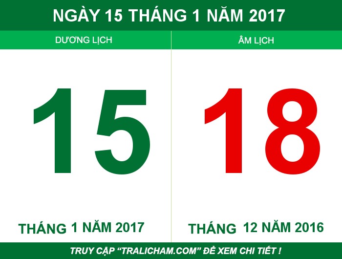 Ngày 15 tháng 1 năm 2017
