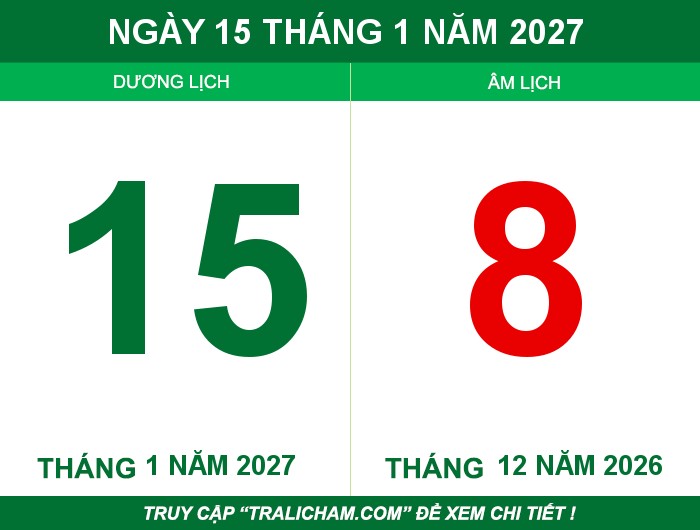 Ngày 15 tháng 1 năm 2027