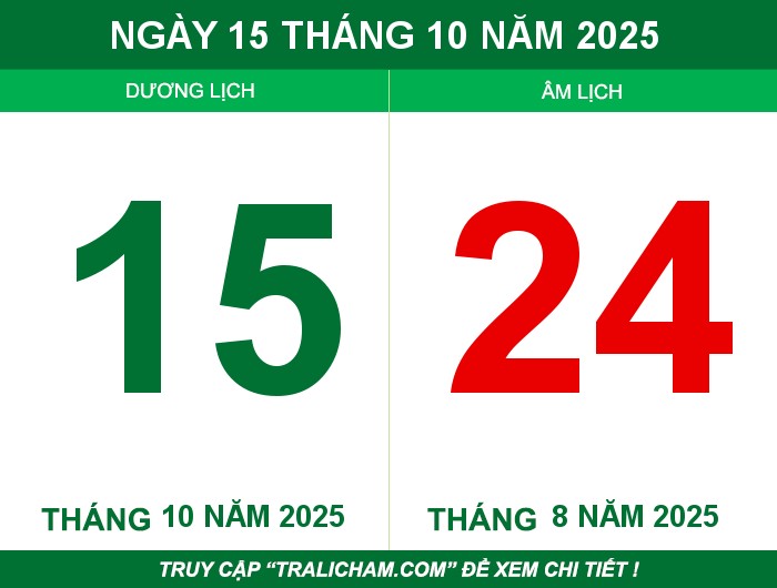 Ngày 15 tháng 10 năm 2025