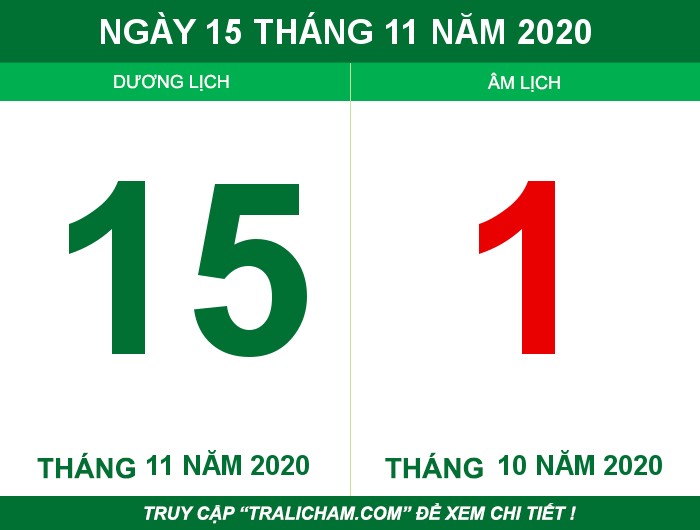 Ngày 15 tháng 11 năm 2020