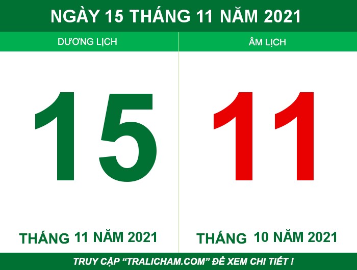 Ngày 15 tháng 11 năm 2021