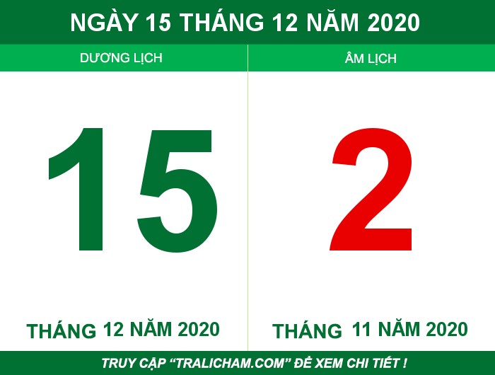 Ngày 15 tháng 12 năm 2020