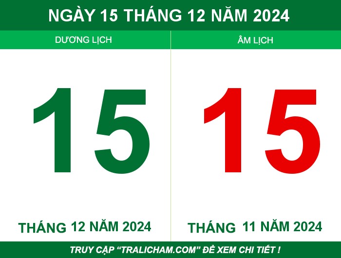 Ngày 15 tháng 12 năm 2024