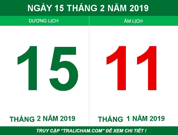 Ngày 15 tháng 2 năm 2019