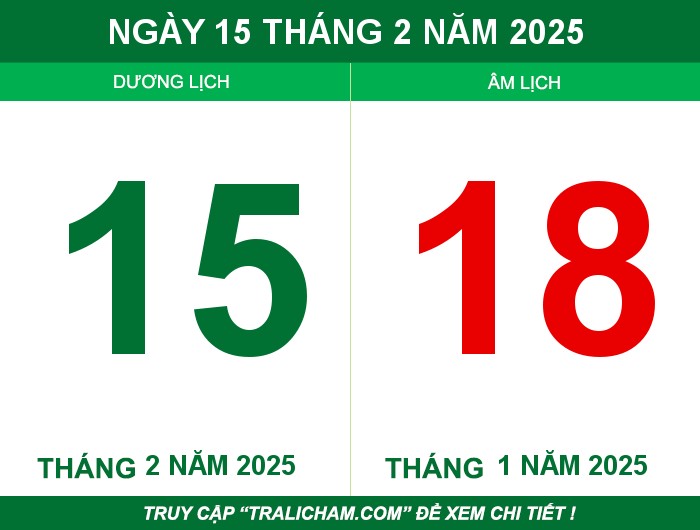 Ngày 15 tháng 2 năm 2025