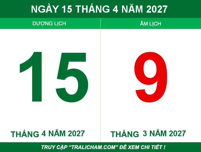 Ngày 15 tháng 4 năm 2027