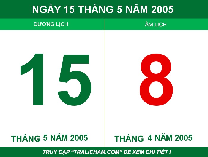 Ngày 15 tháng 5 năm 2005