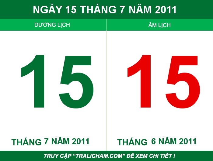 Ngày 15 tháng 7 năm 2011