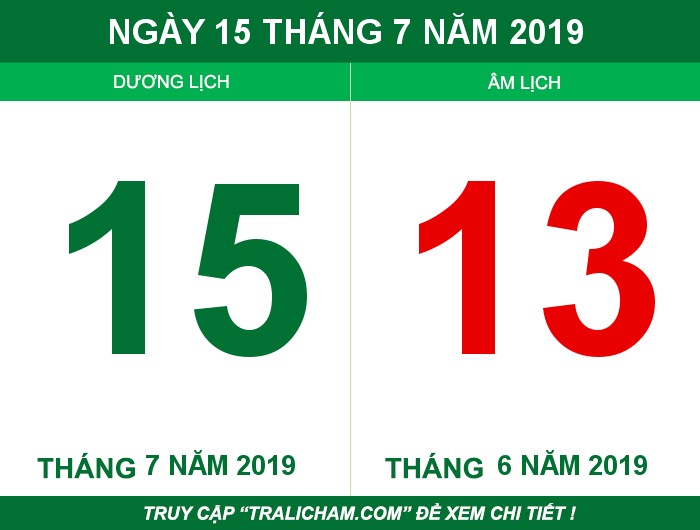 Ngày 15 tháng 7 năm 2019